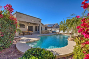 Warm Desert Oasis with Private Pool and Gas Fire Pit!, Liberty